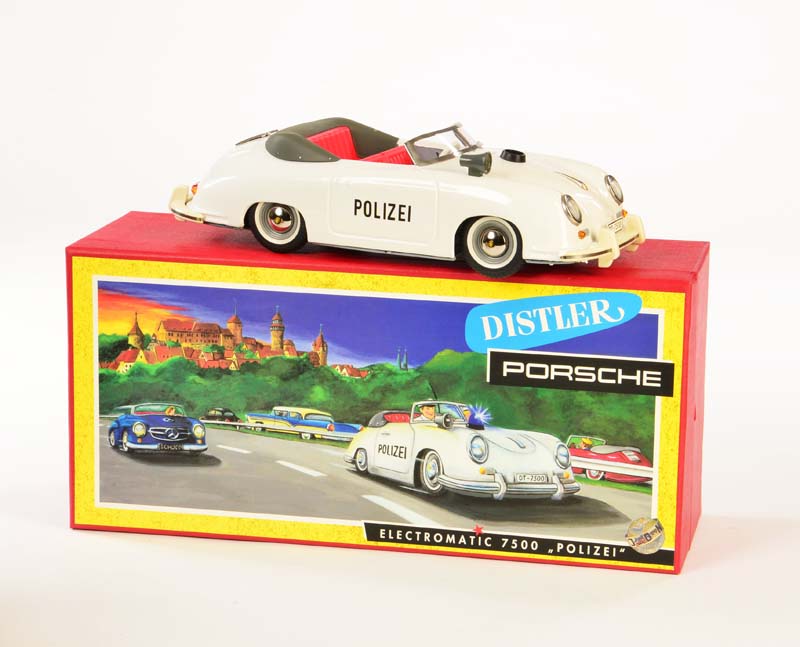 Repro Box Distler Polizei Porsche