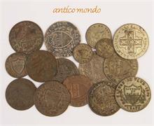 Schweiz Waadt/ Vaud, Lot von Kleinmünzen des 19. Jhd., vom Rappen bis zum 5 Batzen Stück