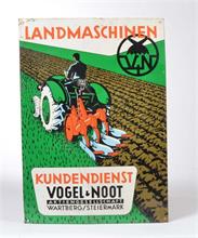 Blechschild "Vogel & Noot Landmaschinen"