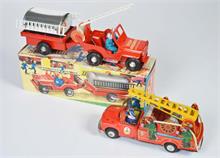 2 Feuerwehrautos