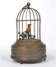 Singvogel im Käfig
