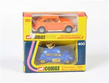 Corgi Toys, 2x VW Käfer