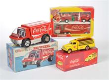 Buddy L u.a., 3 Cola Trucks