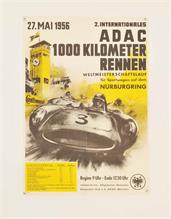 Plakat, ADAC 1000 km Rennen 1956