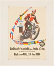 Plakat, WM Motocross 1960