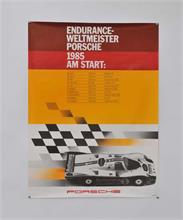 Porsche, 2 Plakate 1985