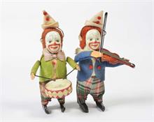 Schuco, 2 Clowns mit Spitzhüten