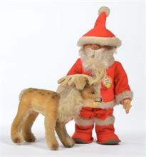 Steiff, Santa mit Rentier