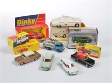 Dinky Toys u.a., 11 Modellfahrzeuge