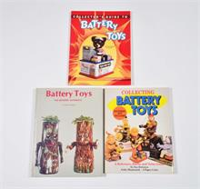 3 Bücher "Battery Toys"
