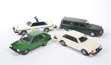 Stahlberg, 4x Volvo, Polizei, Kombi, Limousine + Coupe