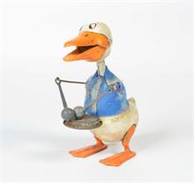 Schuco, Donald Duck Prototyp mit Trommel
