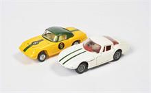 Corgi Toys, Marcos Volvo 1800 + Lotus Elan S 2
