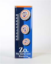 Emailleschild "Bavaria Thermometer"