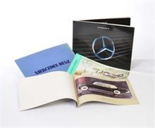 Mercedes, 4 Verkaufsprospekte (3x Nachdruck 70er Jahre)