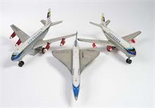 3 Flugzeuge Lufthansa