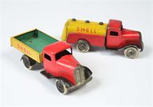 Lehmann, Gnom Toy Nr. 830 + Nr. 814 Shell Truck