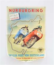 Plakat "Großer Preis von Deutschland" Nürburgring 1958