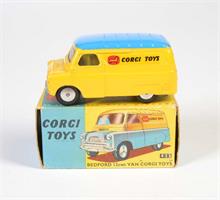 Corgi Toys, Bedford "Corgi Toy" (422), gelb/blau