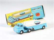 Corgi Toys, Bedford Milch LKW (1129), blau/weiß