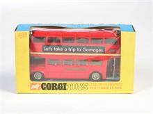 Corgi Toys, LDN DD "Gamages" Speichenfelgen + Blister