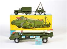 Corgi Toys, GS 9 Corporal Guided Missile + Zubehör