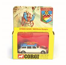 Corgi Toys, Citroen ID 19 Grenoble (499), blau/weiß