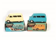 Corgi Toys, Bedford Dornmobile 404 M + Bedford Dornmobile 404