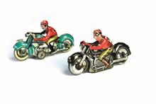 Fischer + Höfler, 2 kleine Pennytoy Motorräder