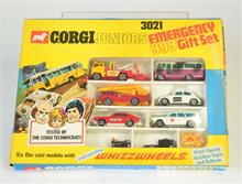 Corgi Juniors, Emergency 999 Gift Set 3021