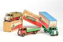 Dinky Toys, 511 Guy 4 Ton Lorry,  512 + 513 Truck