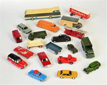 Dinky Toys u.a, Konvolut Modellautos
