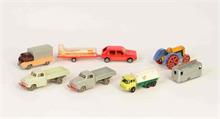 Siku, Dinky Toys u.a., 7 Fahrzeuge