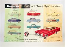 Ford, Prospekt/Poster 1952 USA Modelle