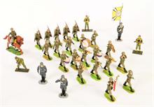 Preiser, Lineol: 28 Soldaten