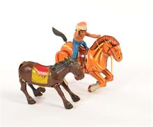 MTU u.a., Pferd + Indianer