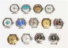 Wostok, 13 Russische Armbanduhren