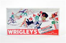 Blechschild "Wrigley's"