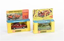 Corgi Toys, Marco GT 850 (341) + Mini Cooper (334)
