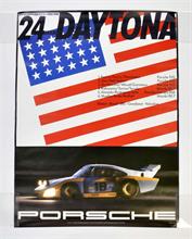 Plakat, Porsche "Daytona" 1982