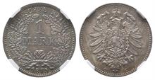 Kleinmünzen, 1 Mark 1875 C