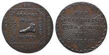 Großbritannien, Georg III. 1760-1820, Token zu 1/2 Penny 1794