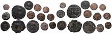 Kl. Sammlung von Münzen verschiedener Nominale und Regenten. 14 Stück