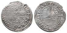 Pommern, nach der Vereinigung, Bogislaw XIV. 1620-1637, 1/16 Taler (Dütchen) 1628