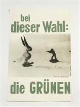 Plakat "Die Grünen"