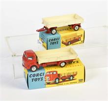 Corgi Toys, Kipp LKW 452 + Anhänger 100