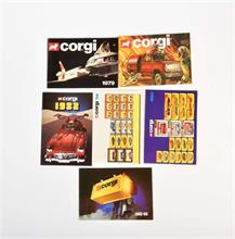 Corgi, 6 Kataloge 1979-1984