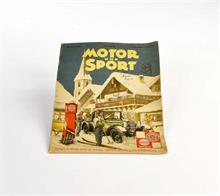Zeitschrift "Motor und Sport"