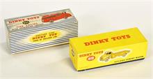 Dinky Toys, 2x Originalkarton Leyland Cement Wagon 419 + Fire Engine 955