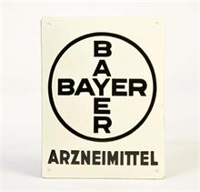 Emailleschild "Bayer"